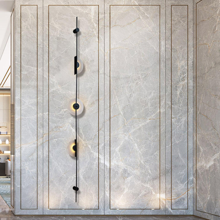 Alabaster Vertikal Vägglampa