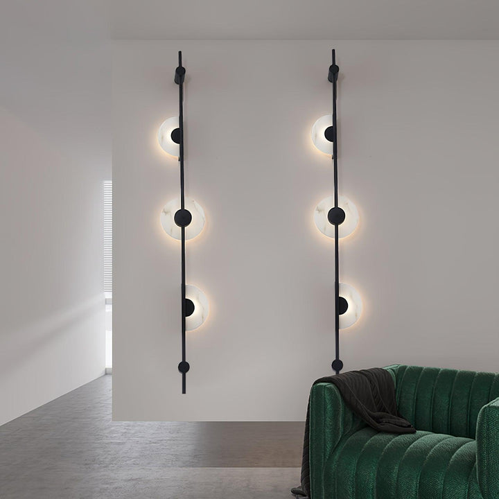 Alabaster Vertikal Vägglampa