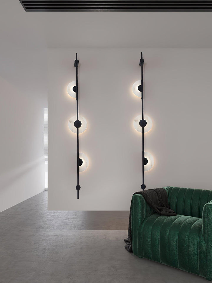 Alabaster Vertikal Vägglampa