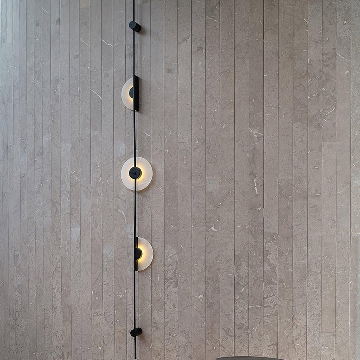 Alabaster Vertikal Vägglampa