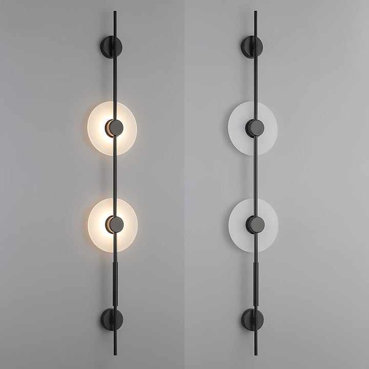 Alabaster Vertikal Vägglampa