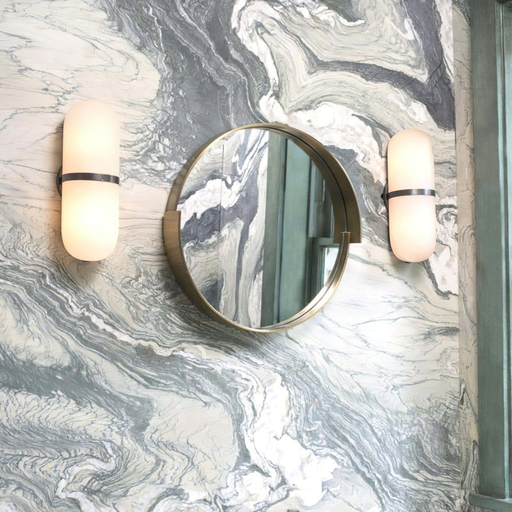 Alabaster Pill Vägglampa
