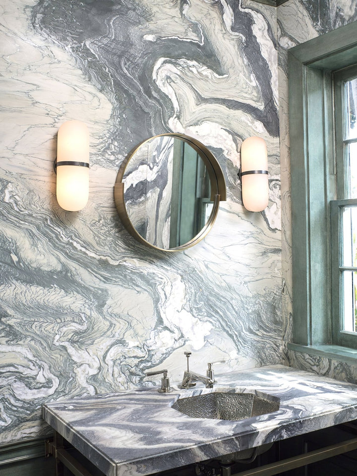 Alabaster Pill Vägglampa
