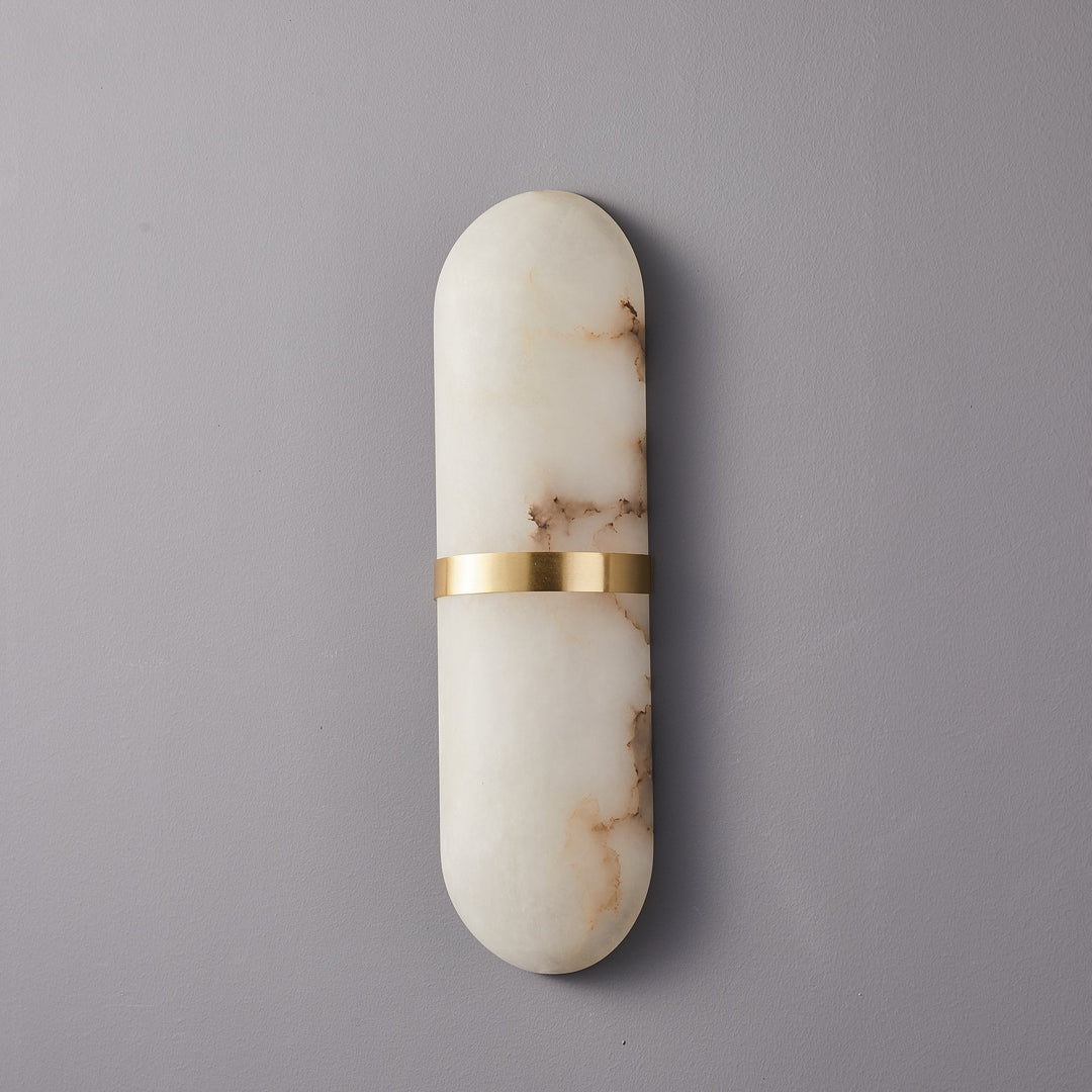 Alabaster Pill Vägglampa