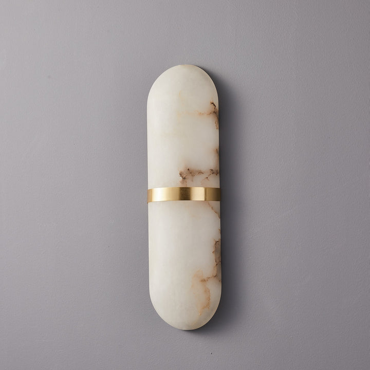 Alabaster Pill Vägglampa
