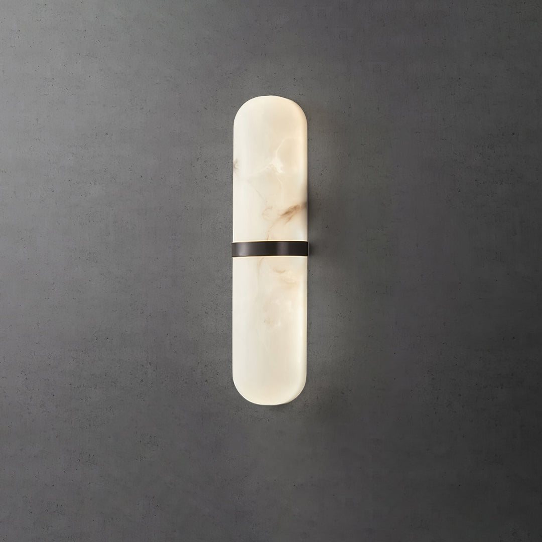 Alabaster Pill Vägglampa
