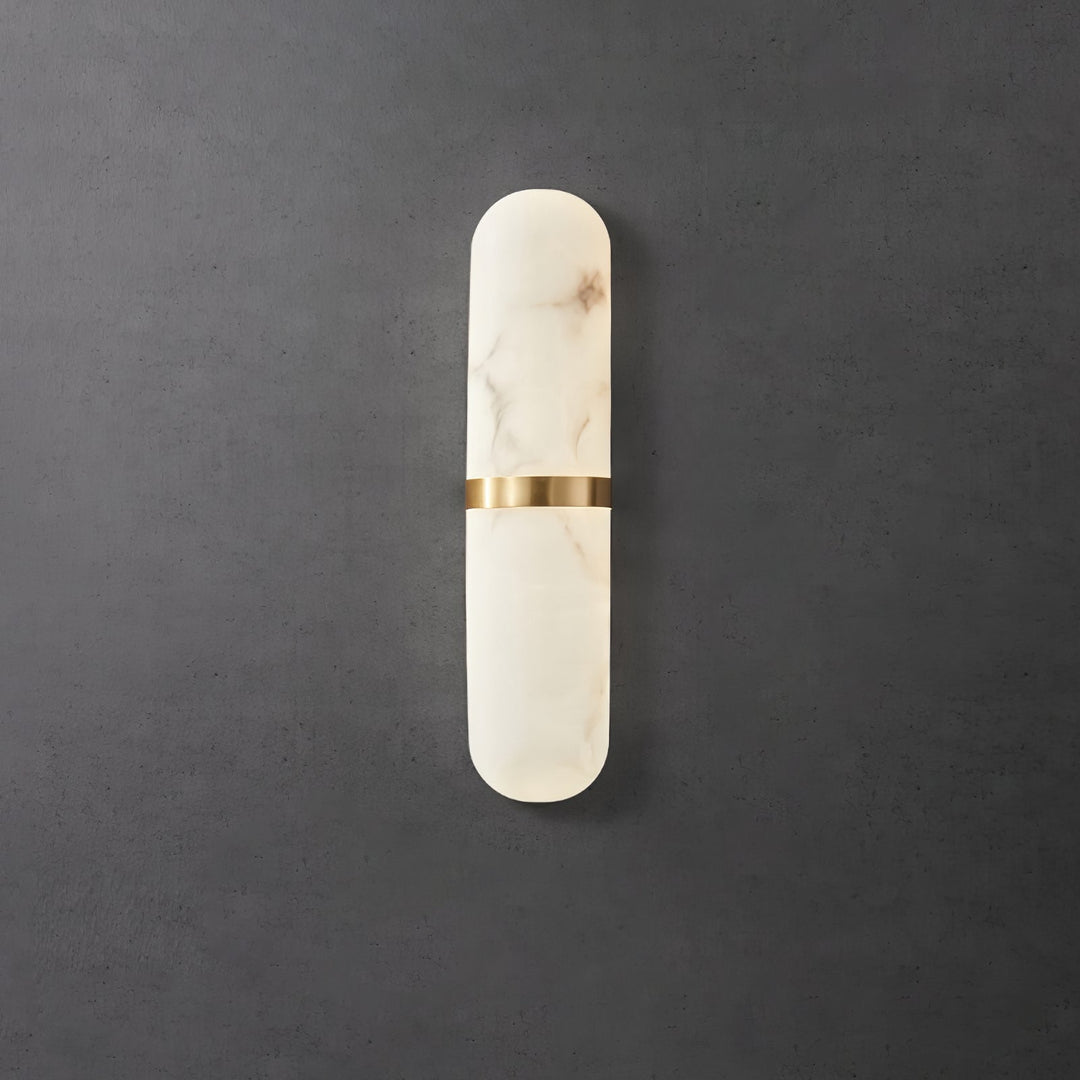 Alabaster Pill Vägglampa