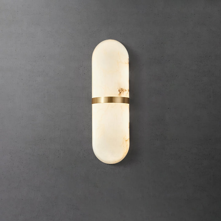Alabaster Pill Vägglampa