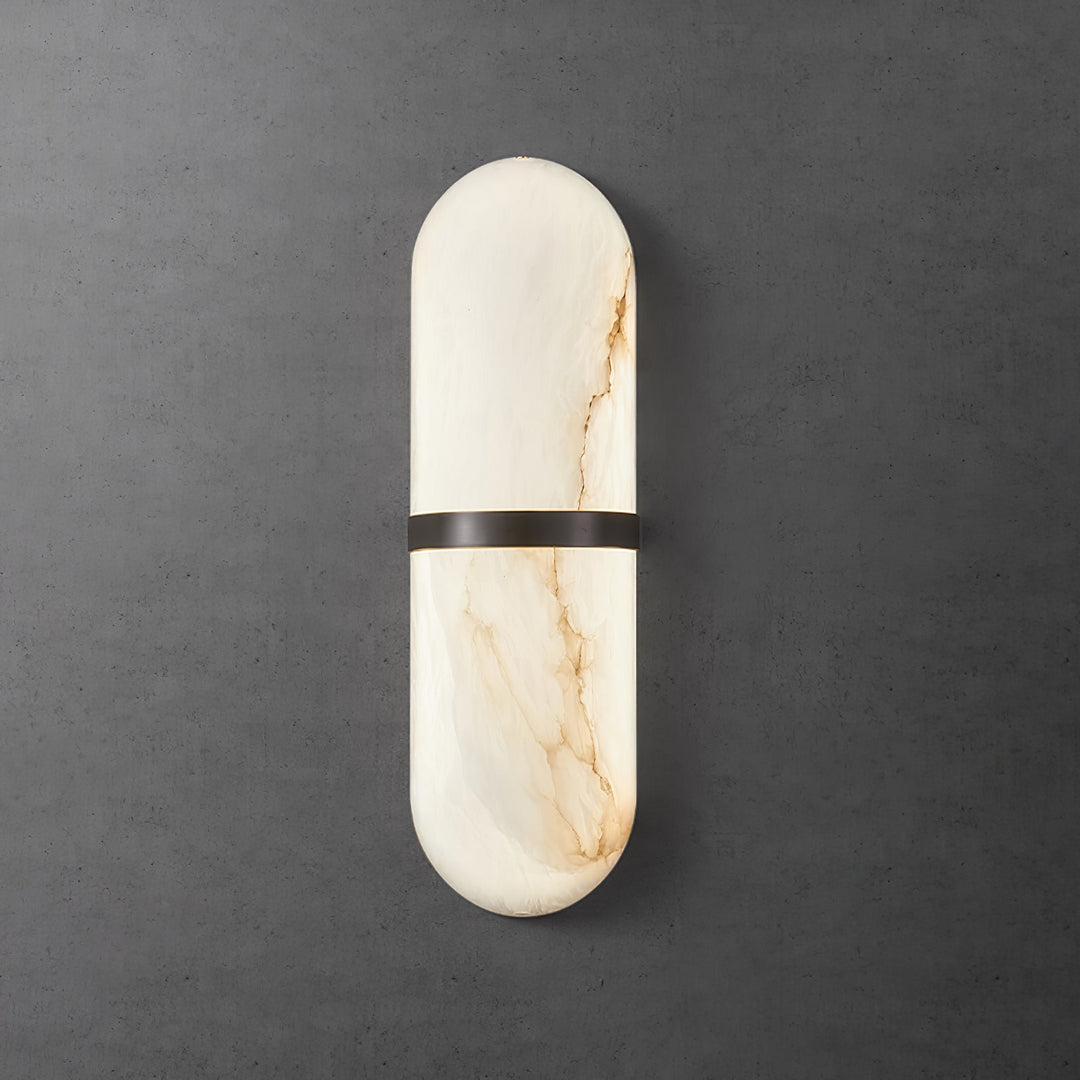 Alabaster Pill Vägglampa