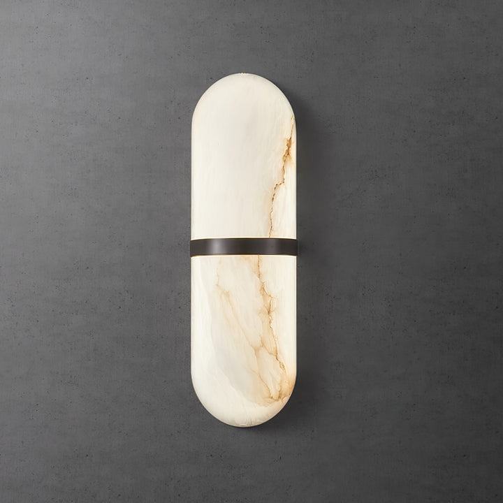 Alabaster Pill Vägglampa