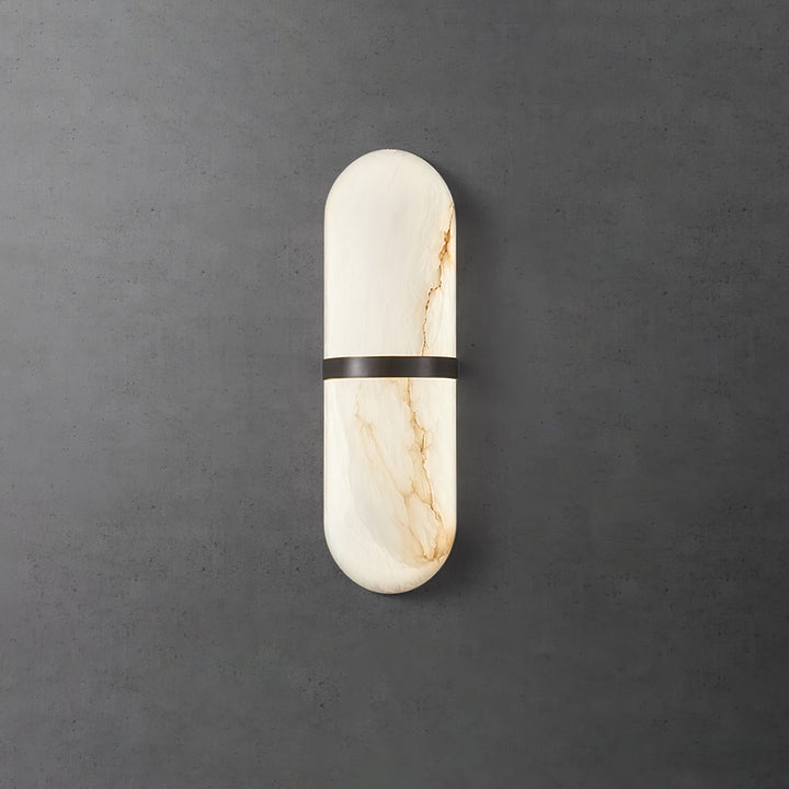 Alabaster Pill Vägglampa