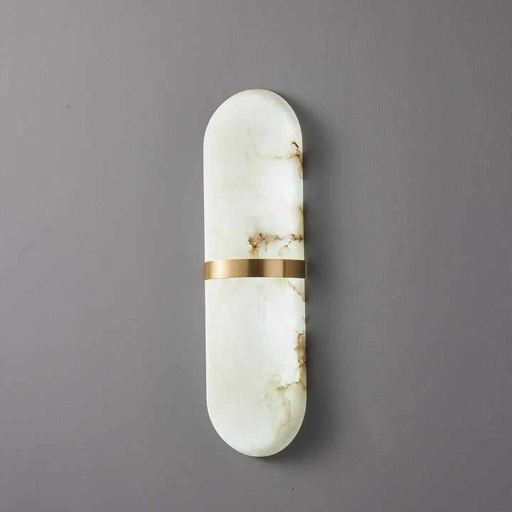 Alabaster Pill Vägglampa