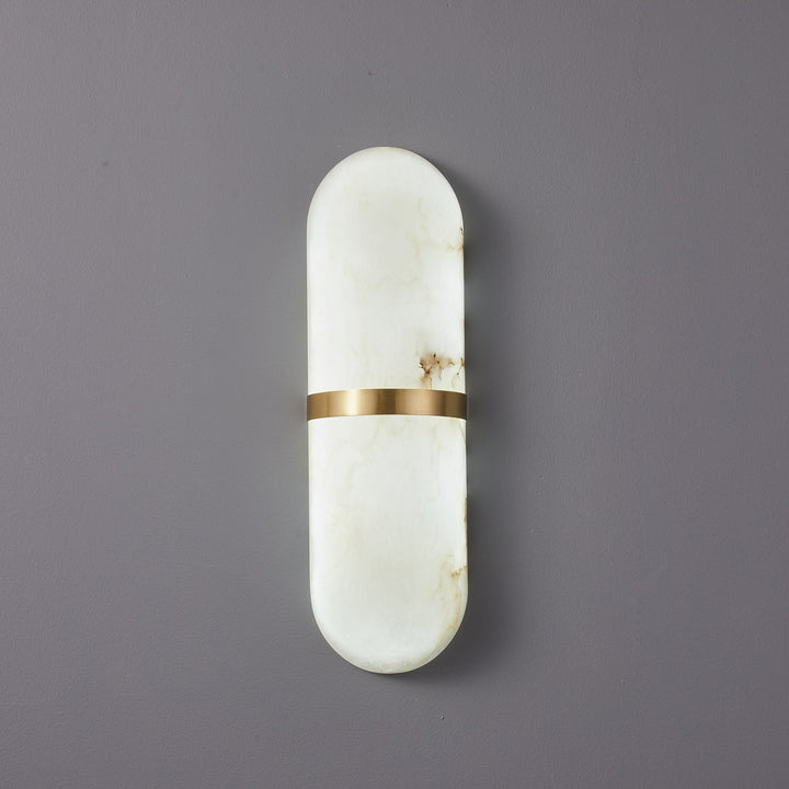 Alabaster Pill Vägglampa