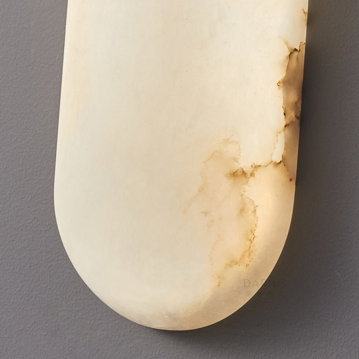 Alabaster Pill Vägglampa