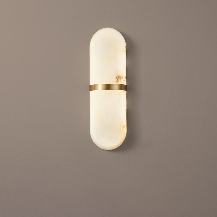 Alabaster Pill Vägglampa