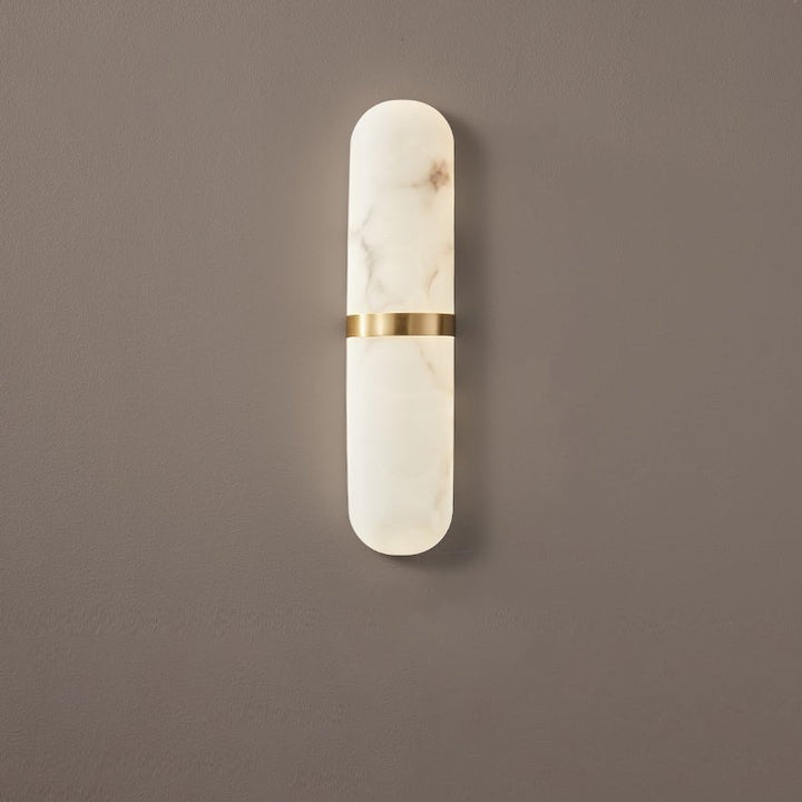 Alabaster Pill Vägglampa
