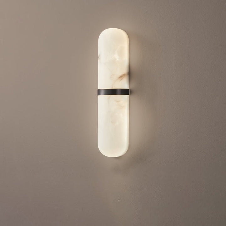 Alabaster Pill Vägglampa