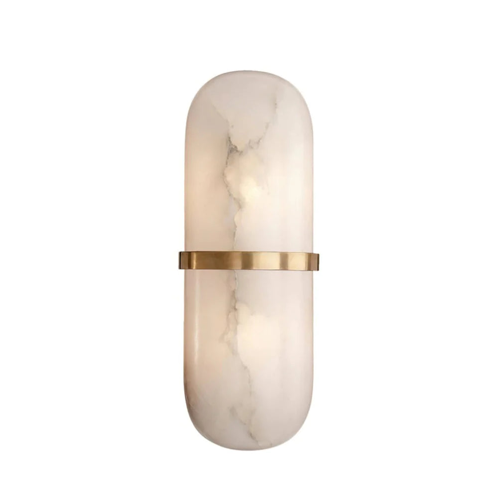 Alabaster Pill Vägglampa