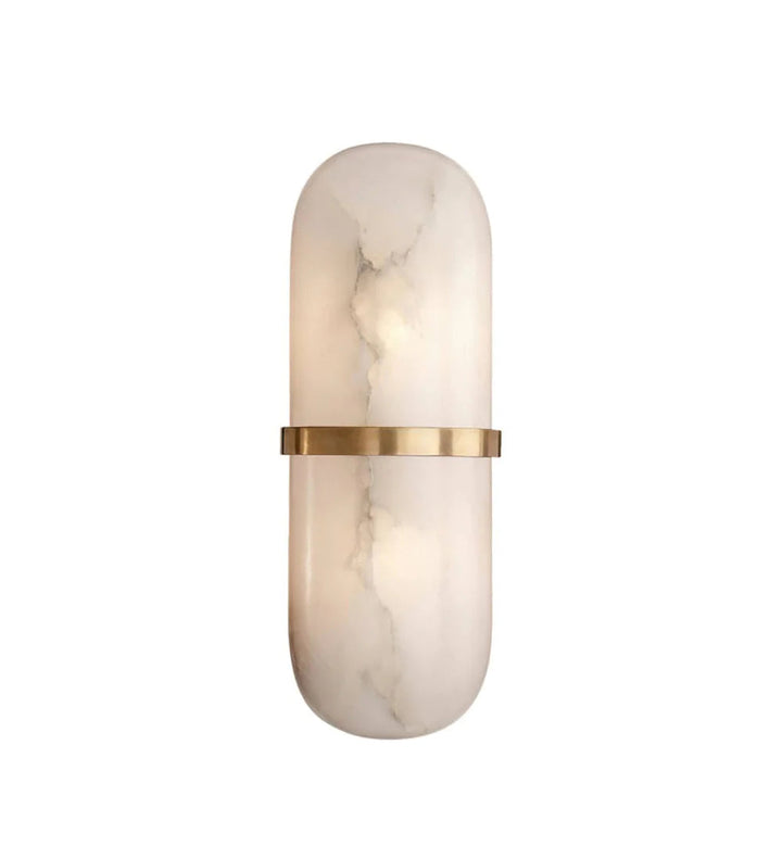 Alabaster Pill Vägglampa