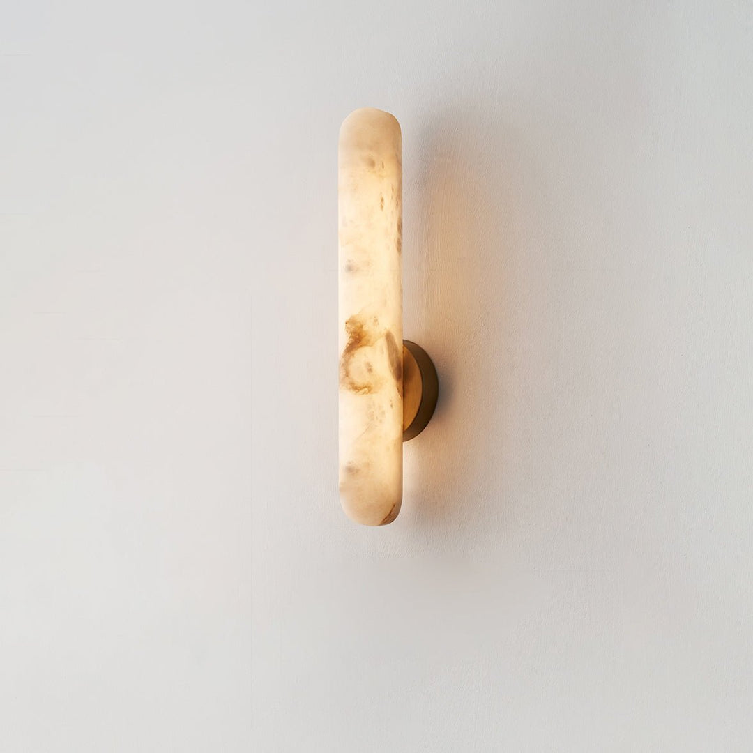 Alabaster Stång Vägglampa