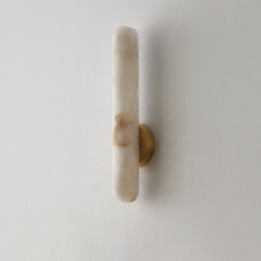 Alabaster Stång Vägglampa