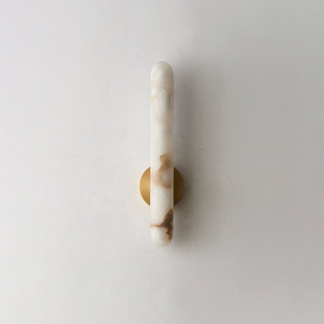 Alabaster Stång Vägglampa