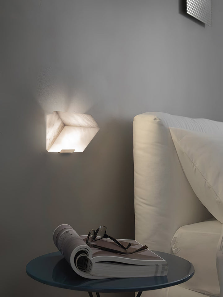 Alabaster Trappbelysning Vägglampa