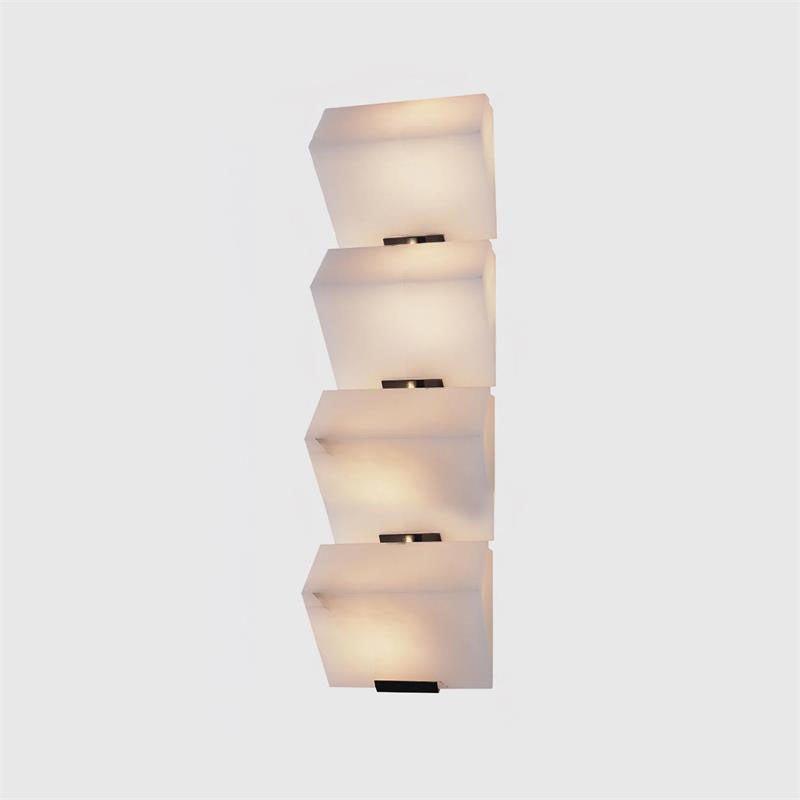 Alabaster Trappbelysning Vägglampa