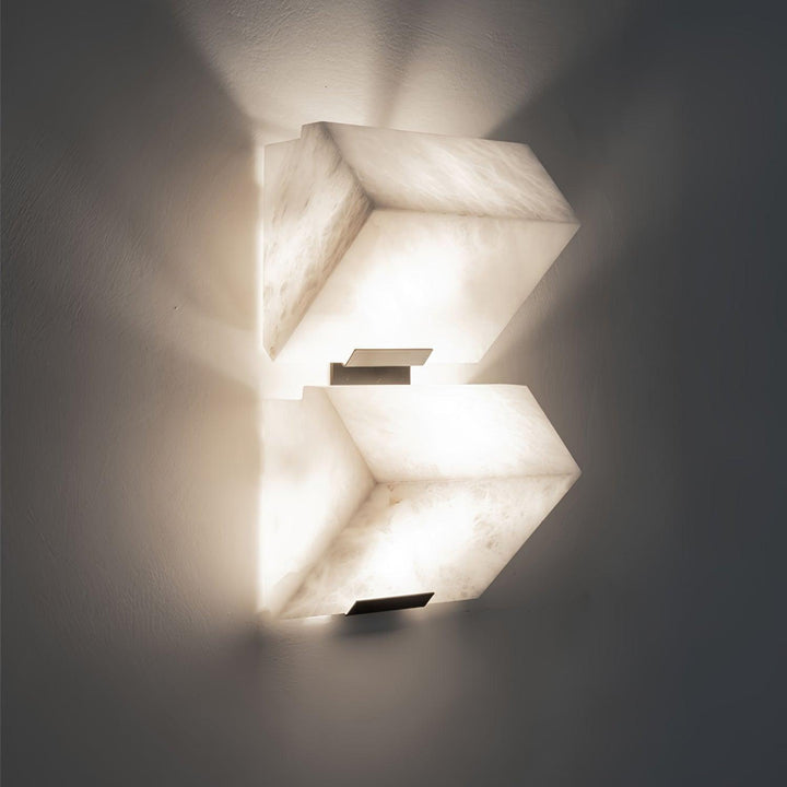 Alabaster Trappbelysning Vägglampa