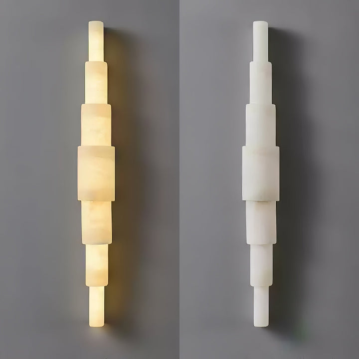 Alba Cascade Alabaster Vägglampa