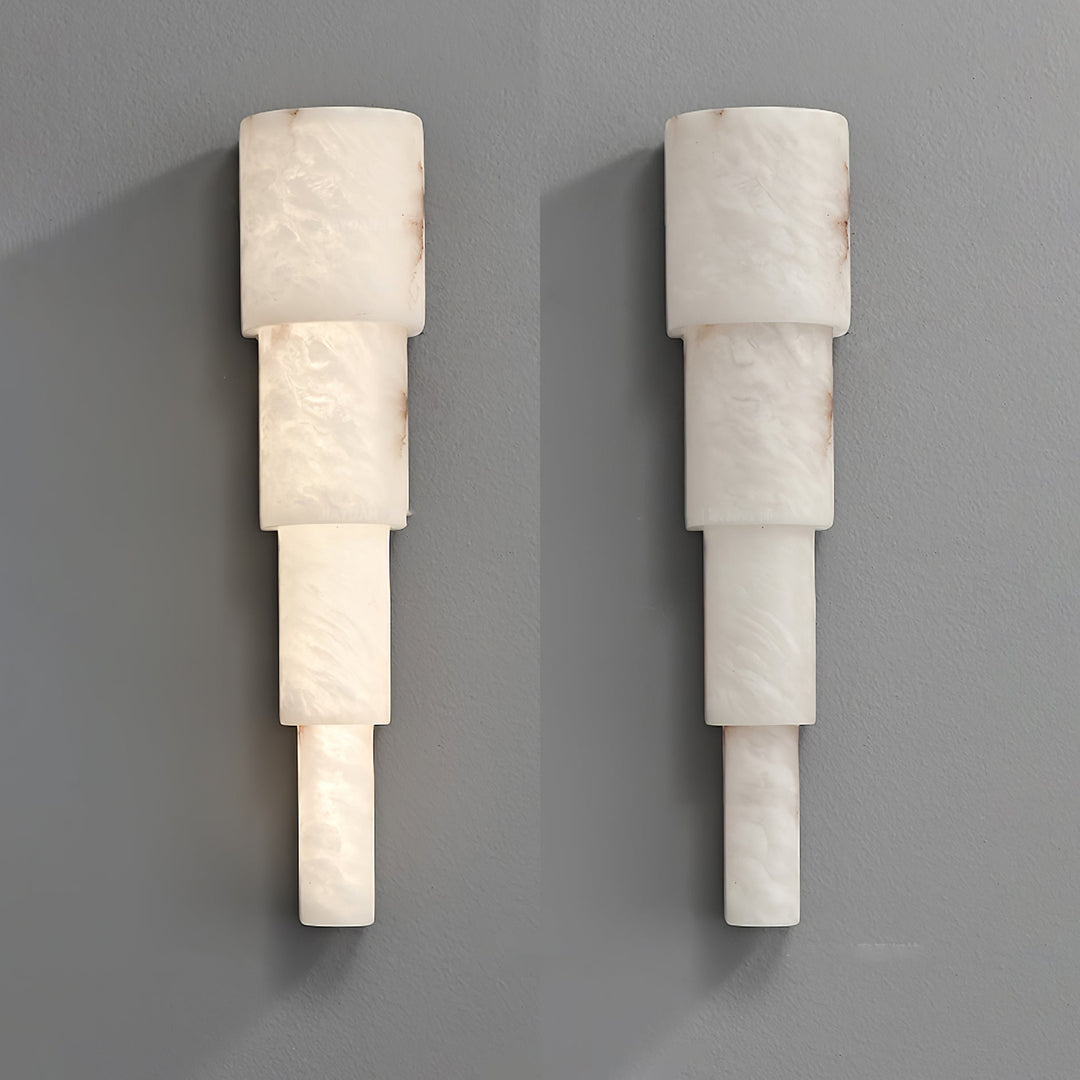Alba Cascade Alabaster Vägglampa
