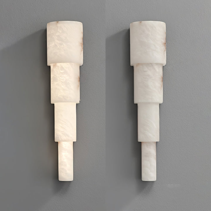Alba Cascade Alabaster Vägglampa