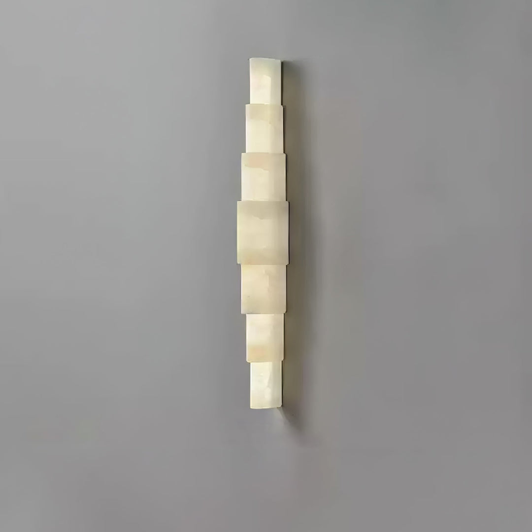 Alba Cascade Alabaster Vägglampa