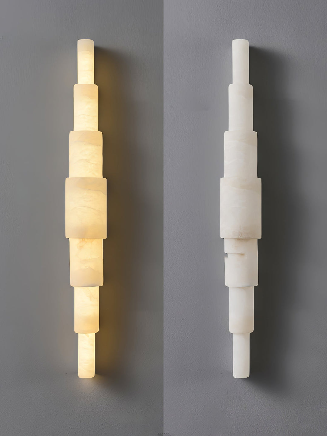 Alba Cascade Alabaster Vägglampa