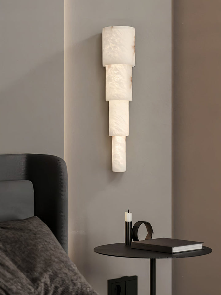Alba Cascade Alabaster Vägglampa