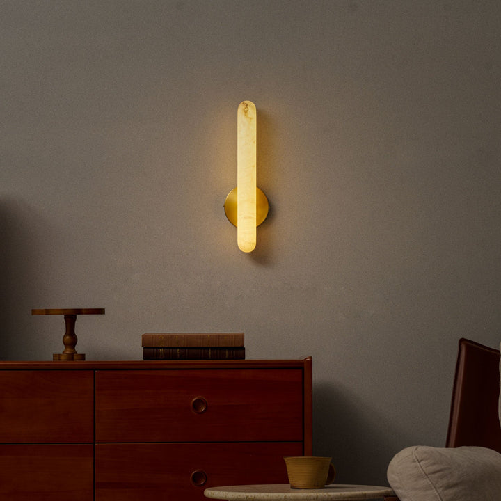 Alunari Alabaster Vägglampa