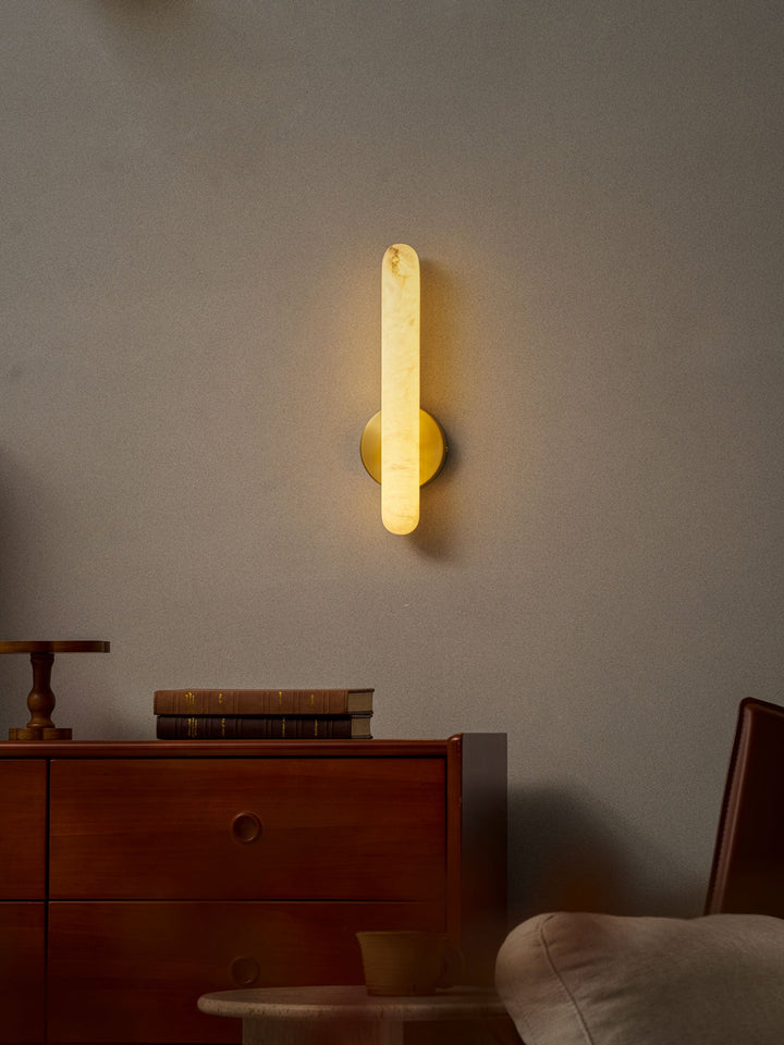 Alunari Alabaster Vägglampa
