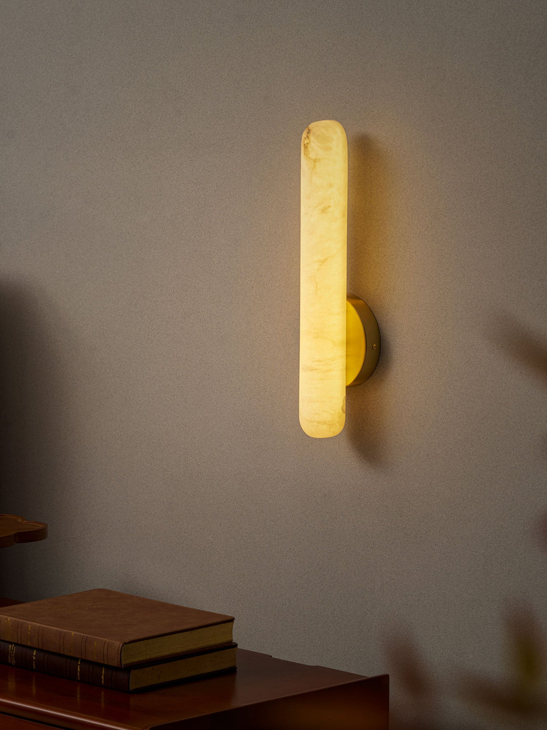 Alunari Alabaster Vägglampa