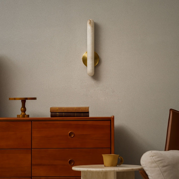 Alunari Alabaster Vägglampa