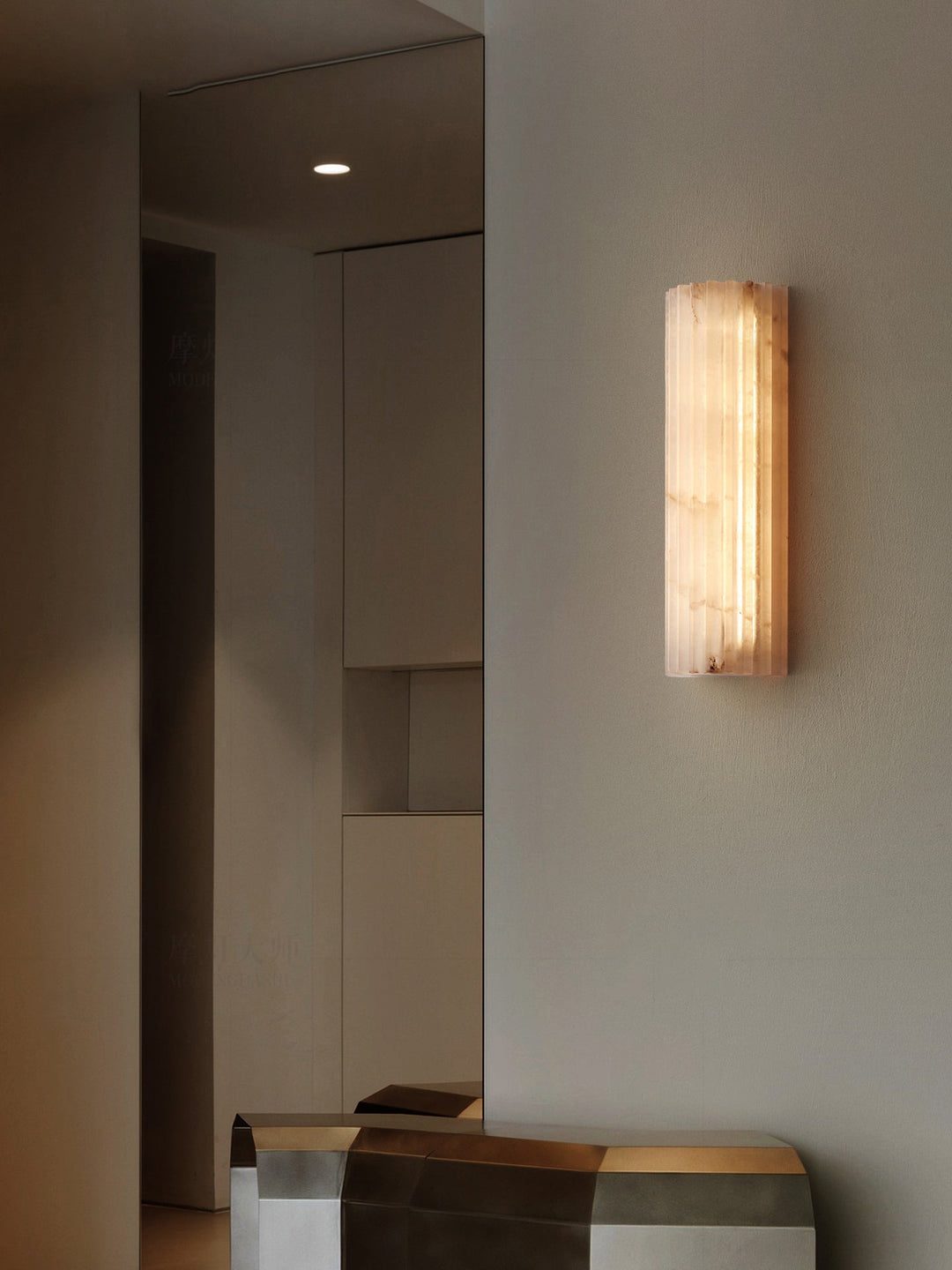 Alvia Alabaster Vägglampa