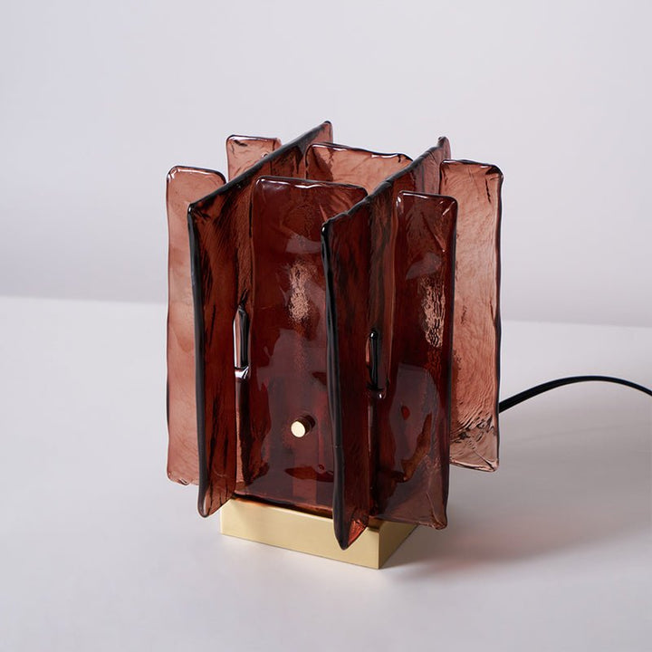 Amber Byggblock Bordslampa