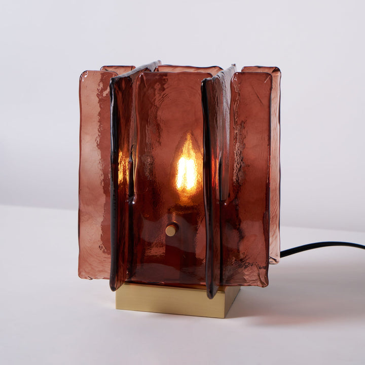 Amber Byggblock Bordslampa