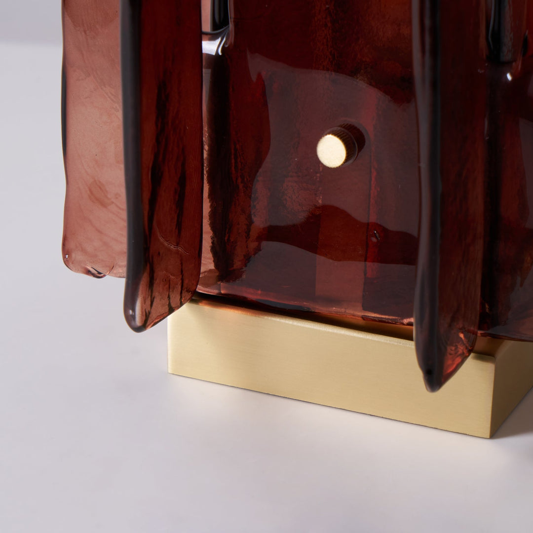 Amber Byggblock Bordslampa