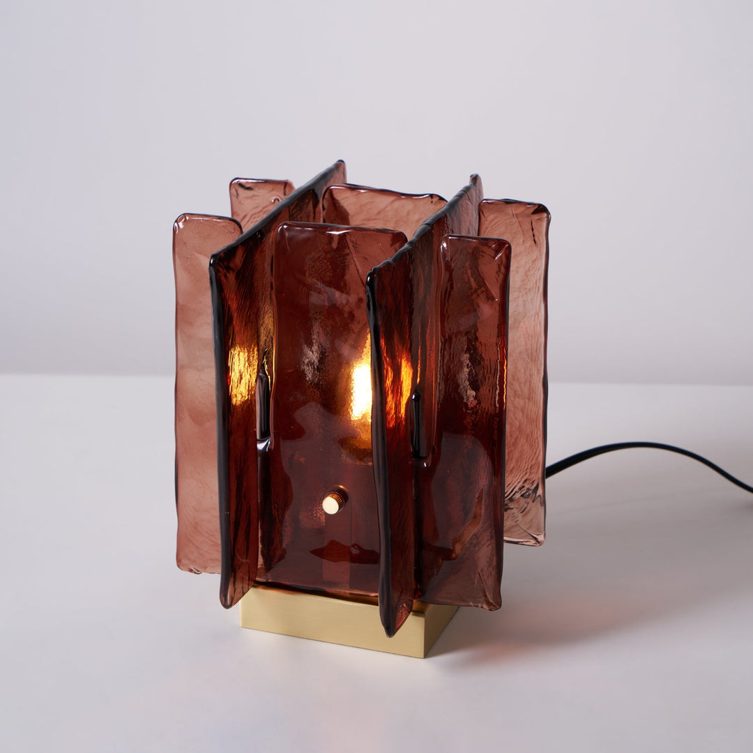 Amber Byggblock Bordslampa