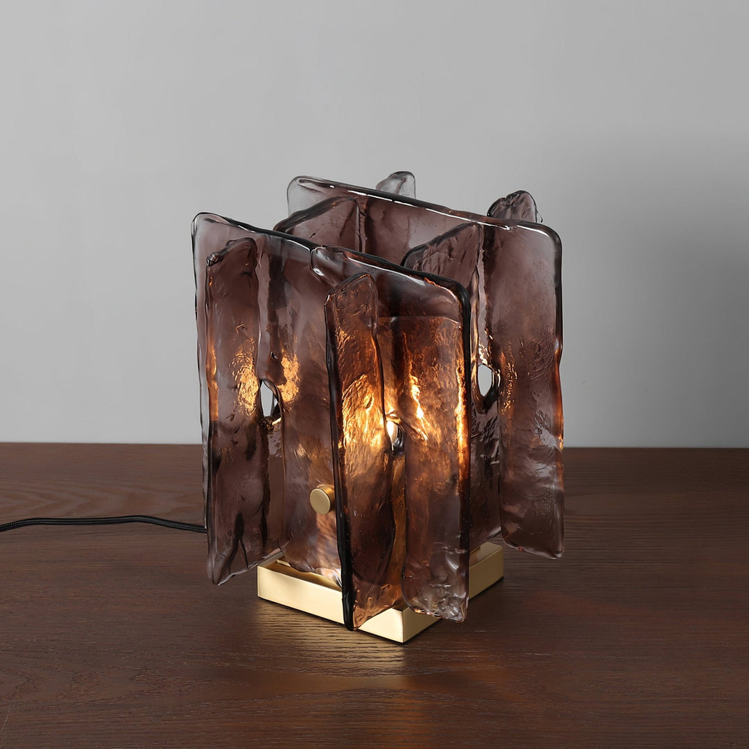 Amber Byggblock Bordslampa