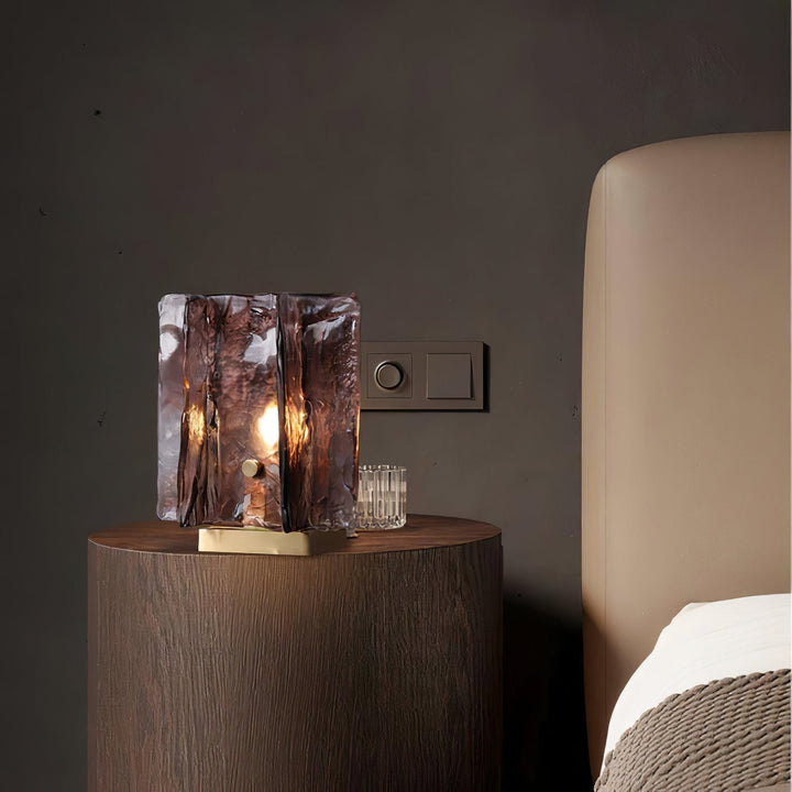 Amber Byggblock Bordslampa