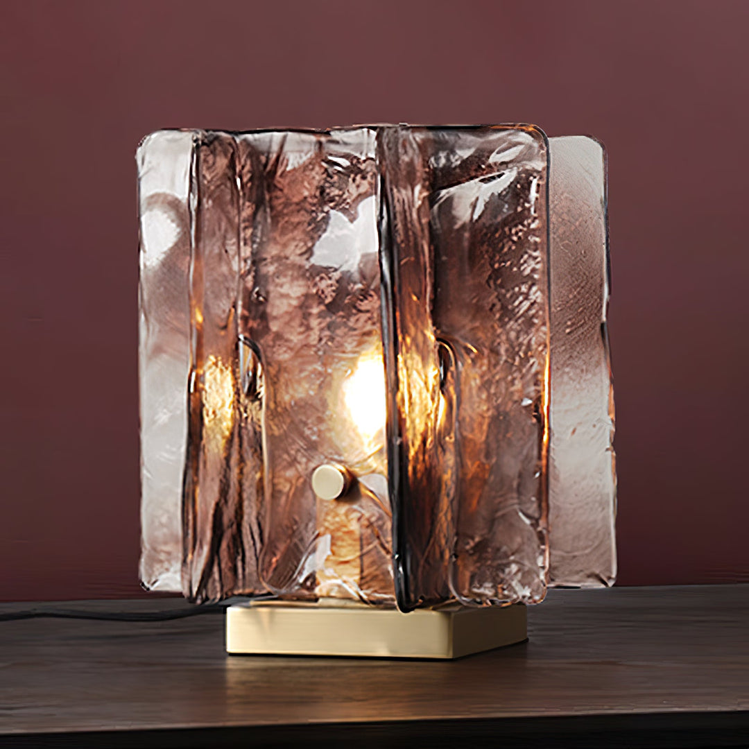 Amber Byggblock Bordslampa