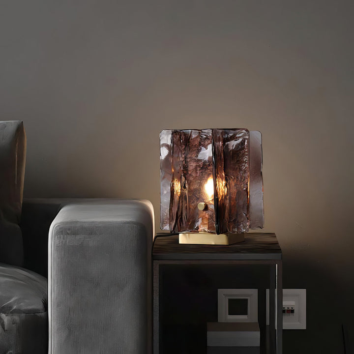 Amber Byggblock Bordslampa