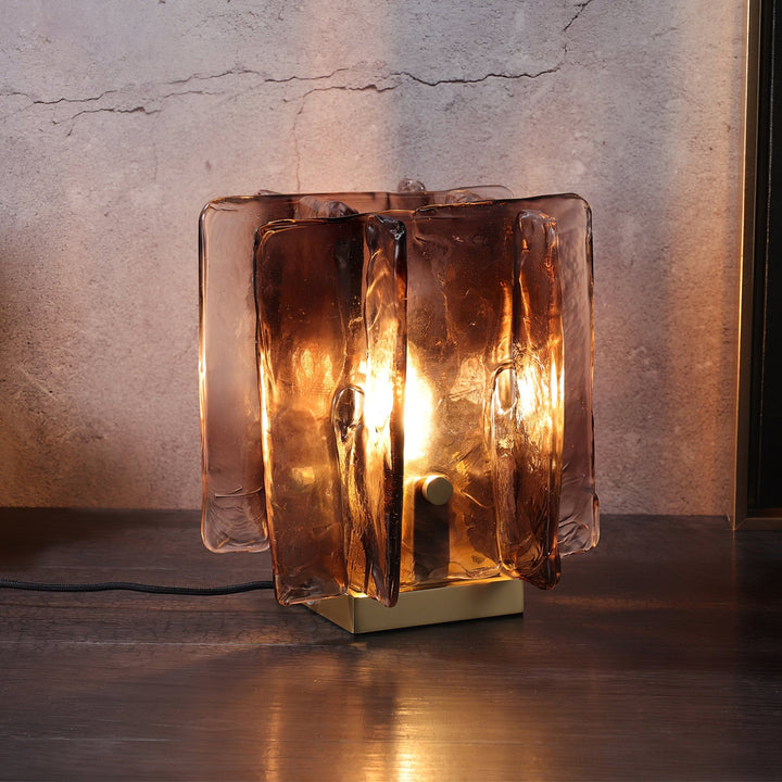 Amber Byggblock Bordslampa