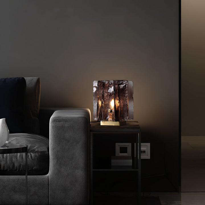 Amber Byggblock Bordslampa